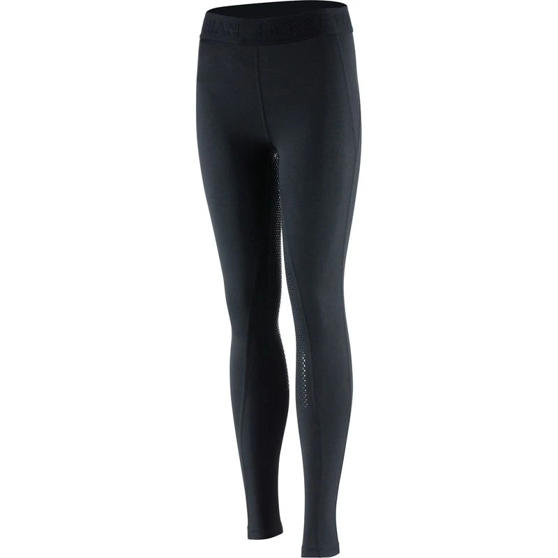 Horze Kids' Madison Full Seat Tights - Black - Image 5