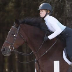 Irideon Kids' Ciara IceFil Show Shirt - White/Energy Blue