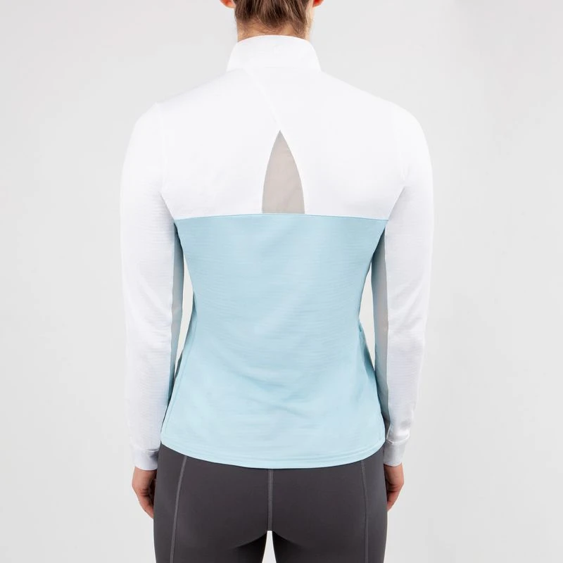 Irideon Kids' Ciara IceFil Show Shirt - White/Energy Blue - Image 3