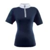 Ovation Women's Elegance Sparkle Show Shirt - Navy