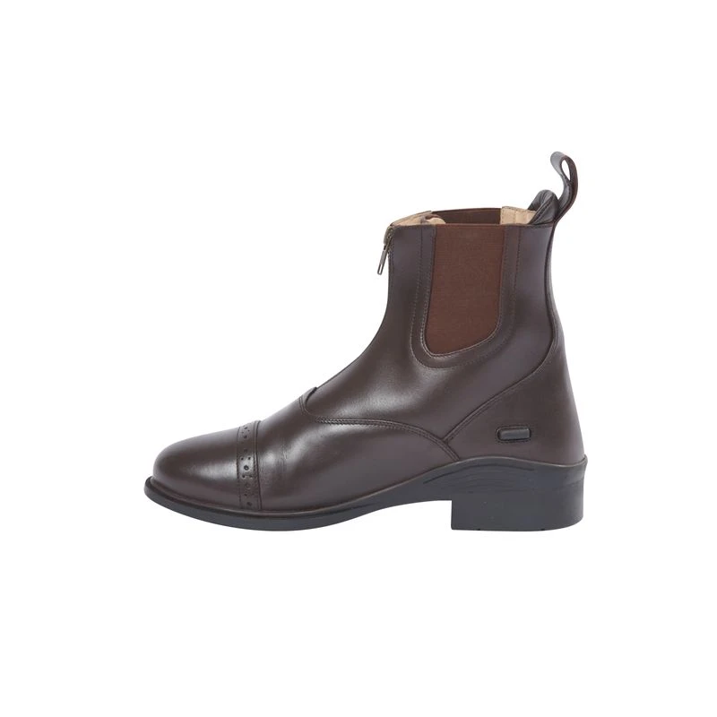 Dublin Women's Evolution Zip Front Paddock Boots - Brown - Image 3