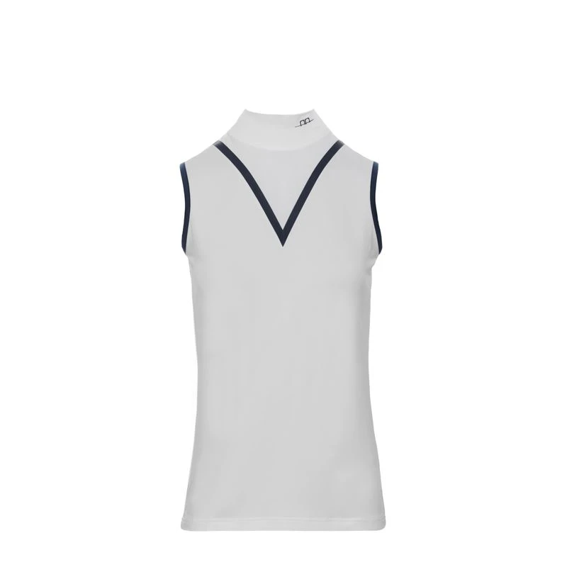 Alessandro Albanese Women's Mina Technical Sleeveless Top - White