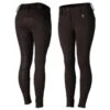 Horze Women's Rhea Full Seat Thermo Breeches W/Back Pockets - After Dark Brown