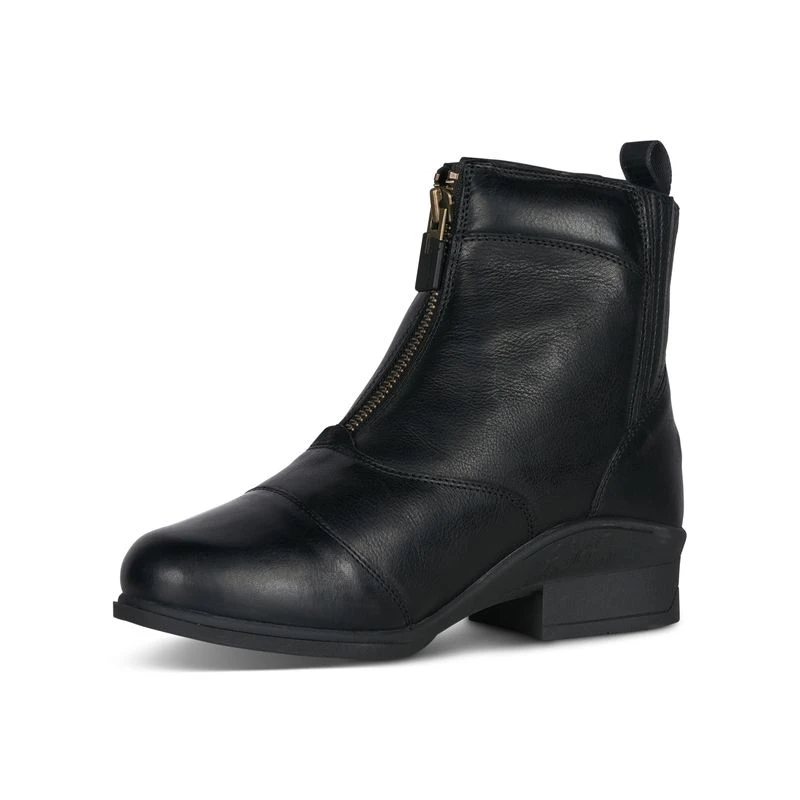 B Vertigo Women's Mercury Winter Paddock Boots W/Lamb Fur Lining - Black - Image 4