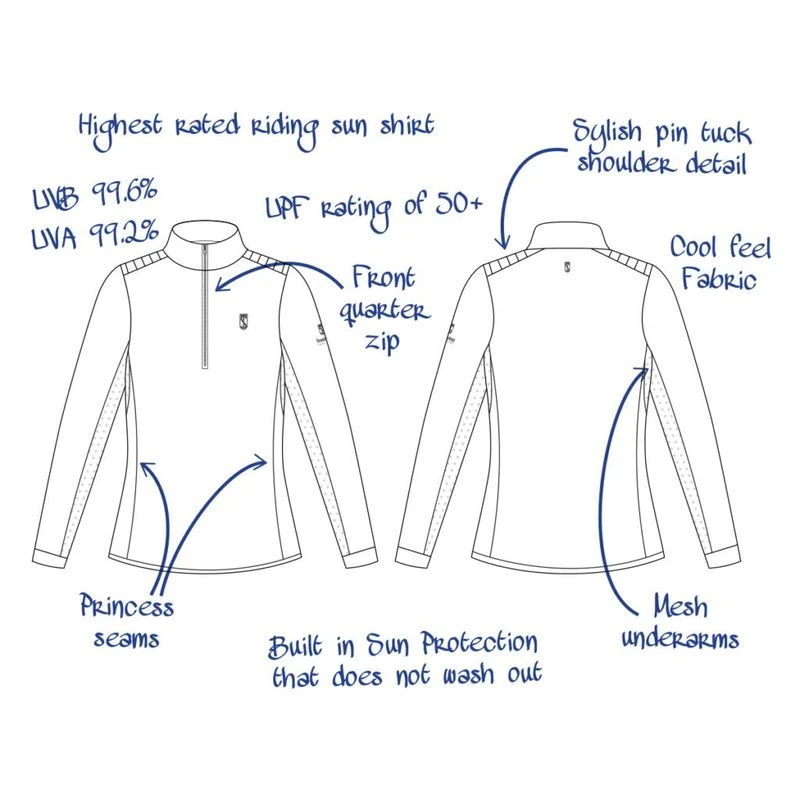 Tredstep Women's Sun Chic 50 Shirt - Chilli Pepper - Image 2