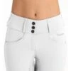 Tredstep Women's Solo Volte II Full Grip Breeches - White