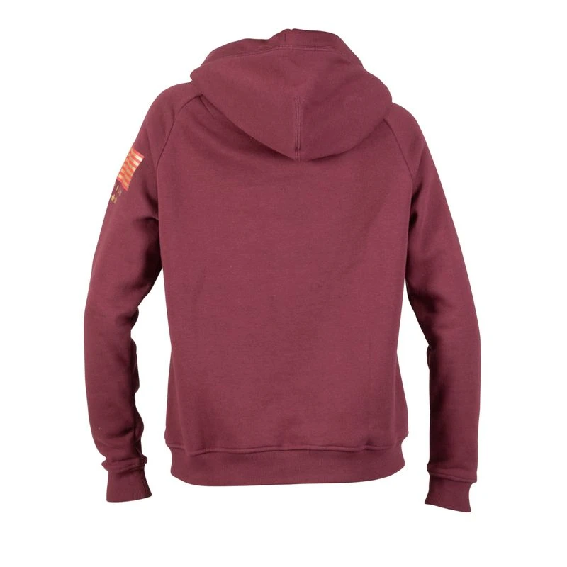 Shires Aubrion Women's Team Hoodie - Burgundy - Image 2