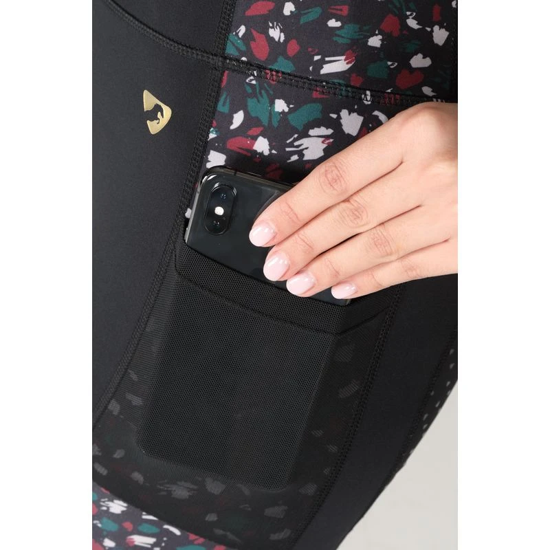 Shires Aubrion Women's Broadway Riding Tights - Brush Stroke - Image 4