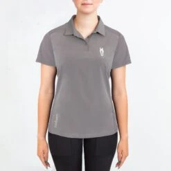 Irideon Women's Luna Coolstretch Polo - Dove Grey