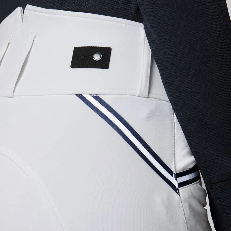 Horze Women's Della Full Seat Breeches - White - Image 2