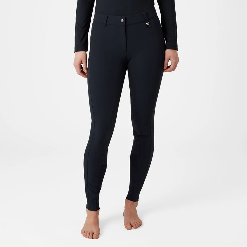 Horze Women's Mila Full Seat Breeches - Dark Navy - Image 4
