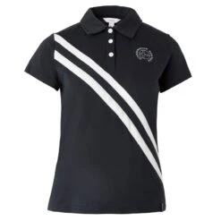 Horze Women's Jessie Polo Shirt - Dark Navy