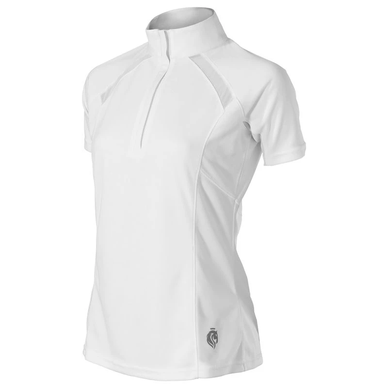 Equinavia Women's Ingrid Short Sleeved Show Shirt - White