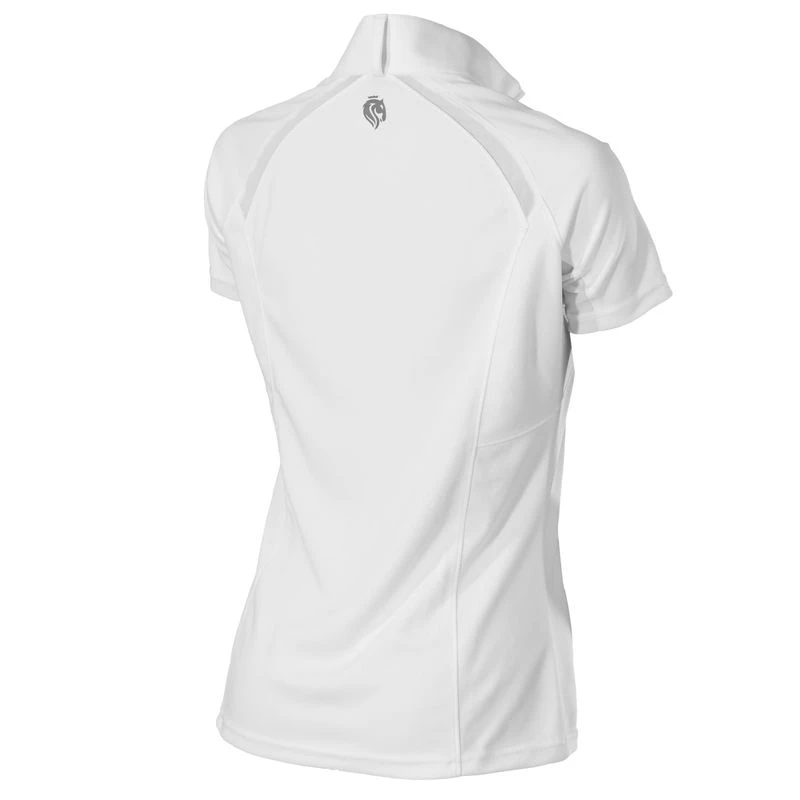 Equinavia Women's Ingrid Short Sleeved Show Shirt - White - Image 3