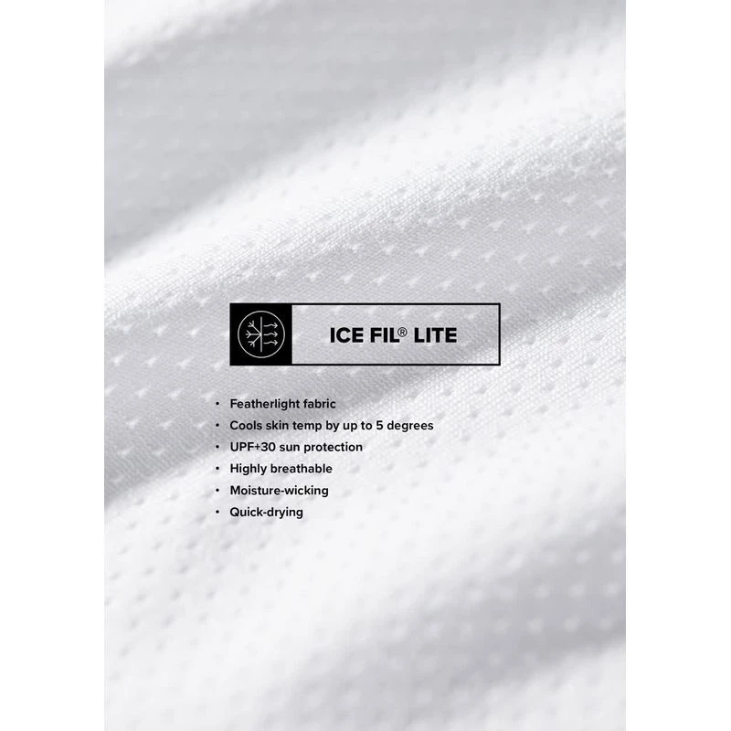 Kerrits Kids' Ice Fil Lite Long Sleeve Shirt - White - Image 3