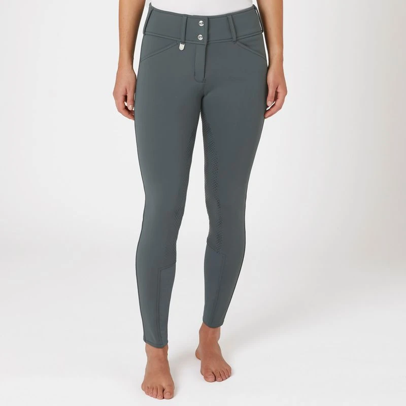 Horze Women's Grand Prix Full Seat Breeches - Urban Chic - Image 4