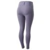 Horze Women's Everly Full Seat Winter Riding Tights - Grey Ridge Purple