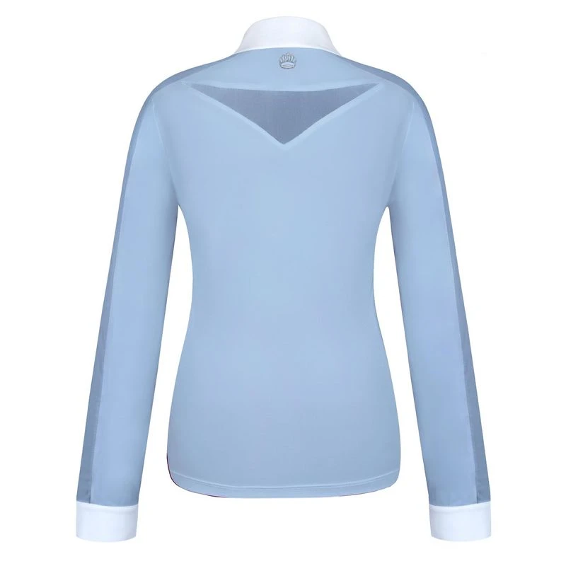 Fair Play Women's Claire Pearl Long Sleeve Competition Shirt - Blue - Image 2