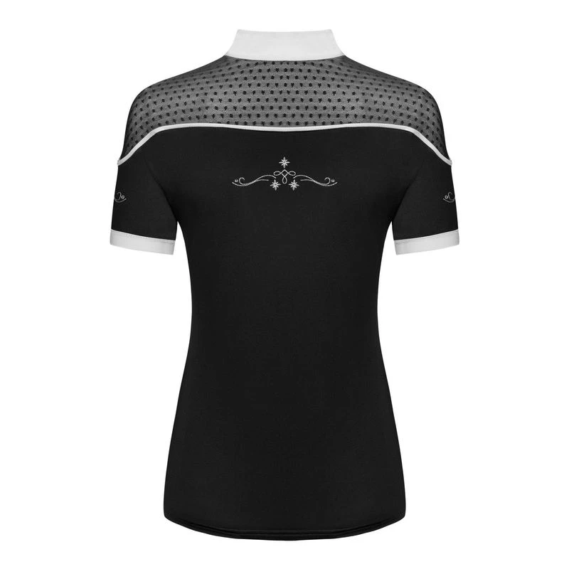 Fair Play Women's Letizia Short Sleeve Competition Shirt - Black - Image 2