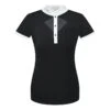 Fair Play Women's Cathrine Short Sleeve Competition Shirt - Black/White
