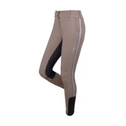 Fair Play Women's Ester Full Seat Breeches - Taupe Grey