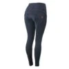 Horze Women's Tara High Waist Breeches Leather Full Seat - Inkwell Navy