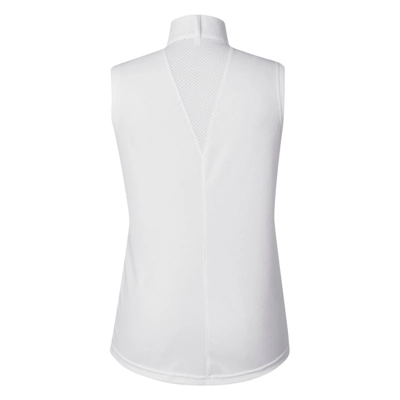 Kerrits Women's Encore Sleeveless Show Shirt - White/Lucky Diamond - Image 2