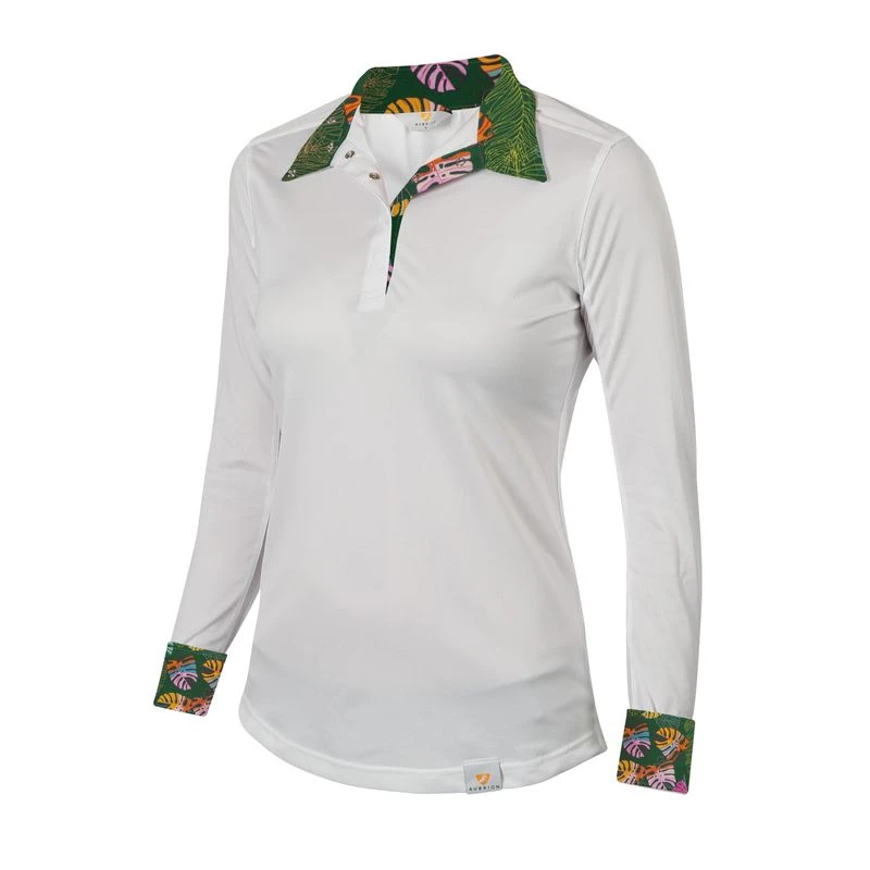 Shires Aubrion Women's Equestrian Style Shirt - Jungle Tour