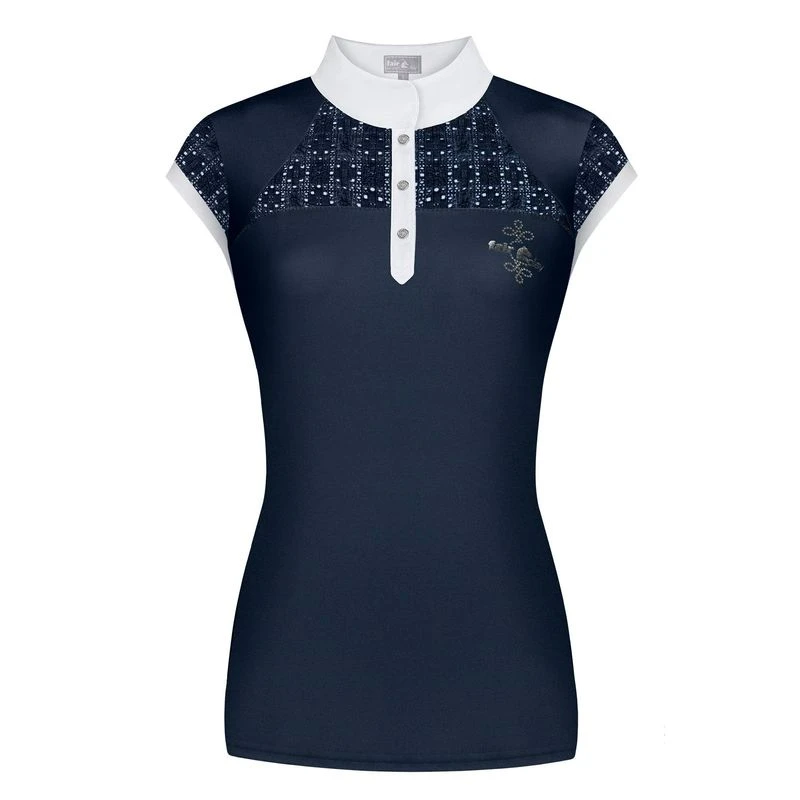 Fair Play Women's Aiko Sleeveless Competition Shirt - Navy