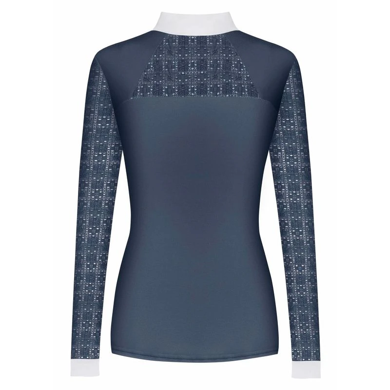 Fair Play Women's Aiko Long Sleeve Competition Shirt - Steel Blue - Image 2