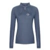 Fair Play Women's Paula Long Sleeve Tech Shirt - Steel Blue