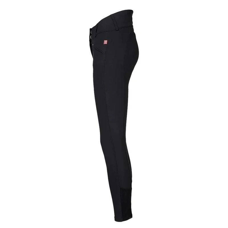 Back On Track Women's Katie Full Seat Breeches - Black - Image 2