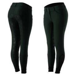 Equinavia Women's Maud Full Seat Breeches - Deep Green