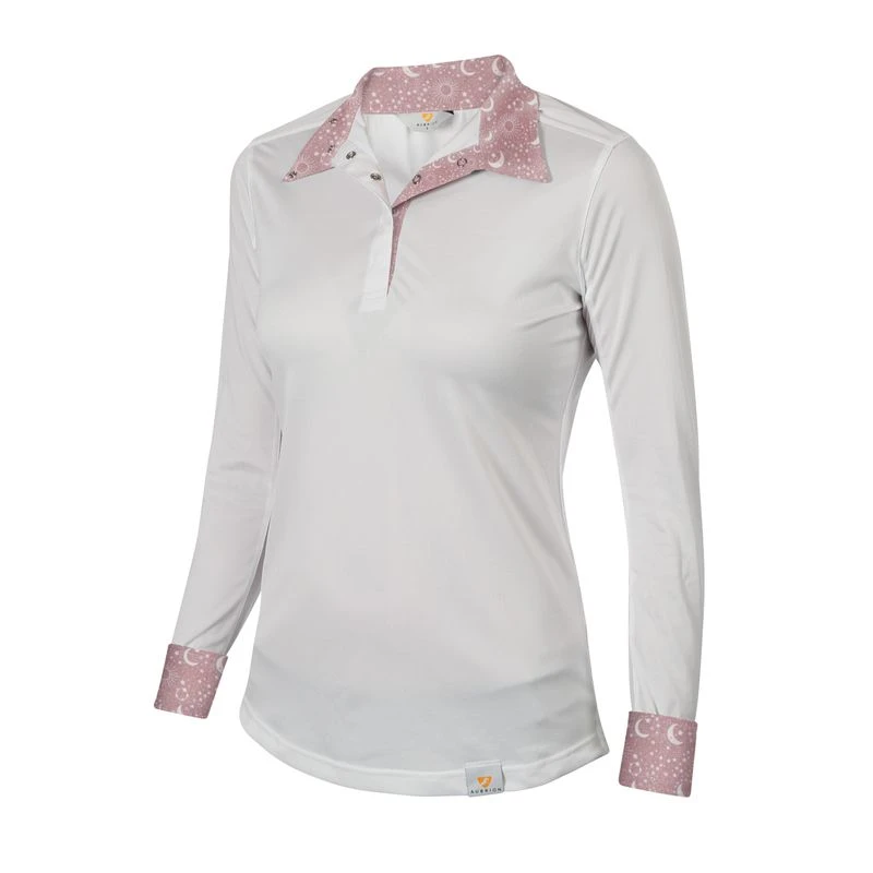 Shires Aubrion Women's Equestrian Style Shirt - Moonstar