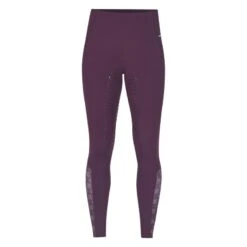 Kerrits Women's Thermo Tech Full Leg Tights - Raisin/Raisin Bit Of Frost