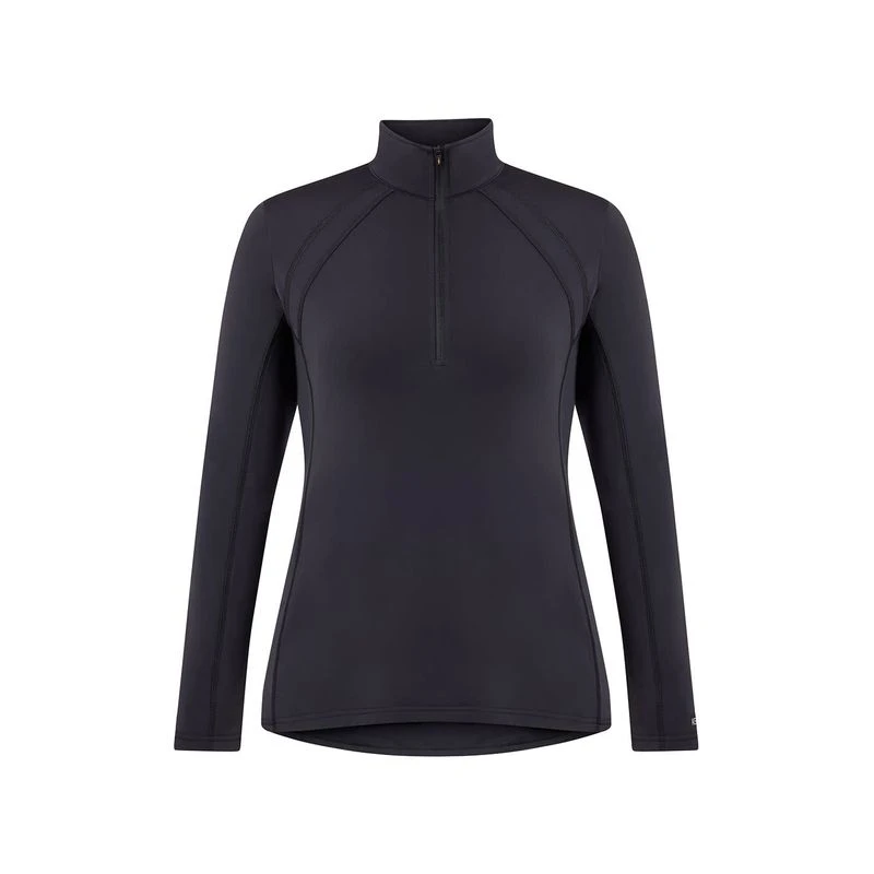 Kerrits Women's Rail Side Quarter Zip Tech Top - Black