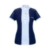 Fair Play Women's Claire Short Sleeve Competition Shirt - Navy/White