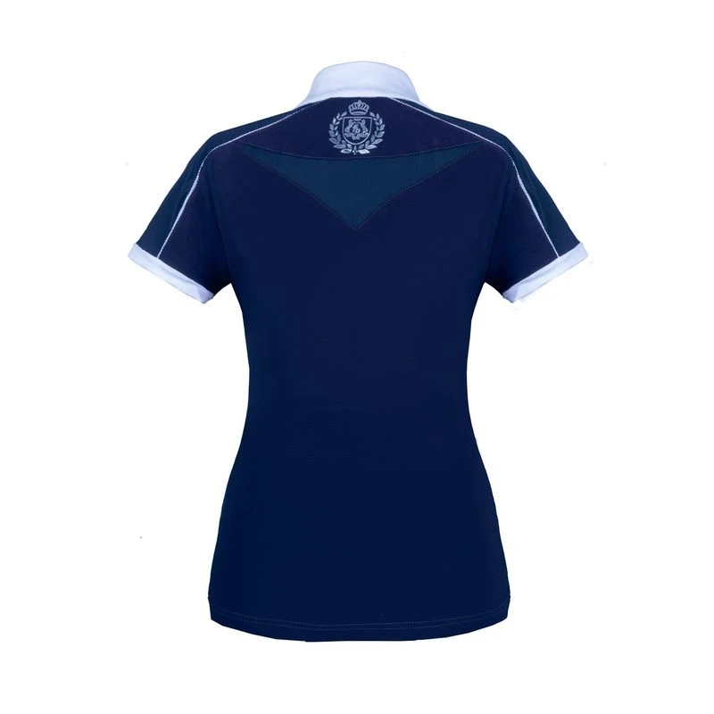 Fair Play Women's Claire Short Sleeve Competition Shirt - Navy/White - Image 2