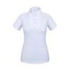 Fair Play Women's Justine Short Sleeve Compeition Shirt - White