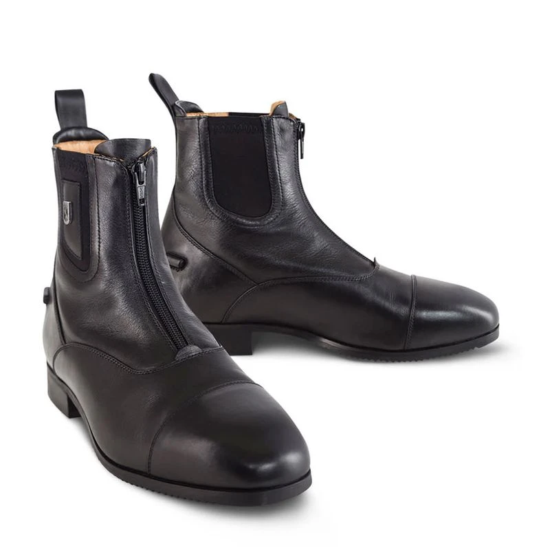 Tredstep Medici II Front Zip Paddock Boot - Black
