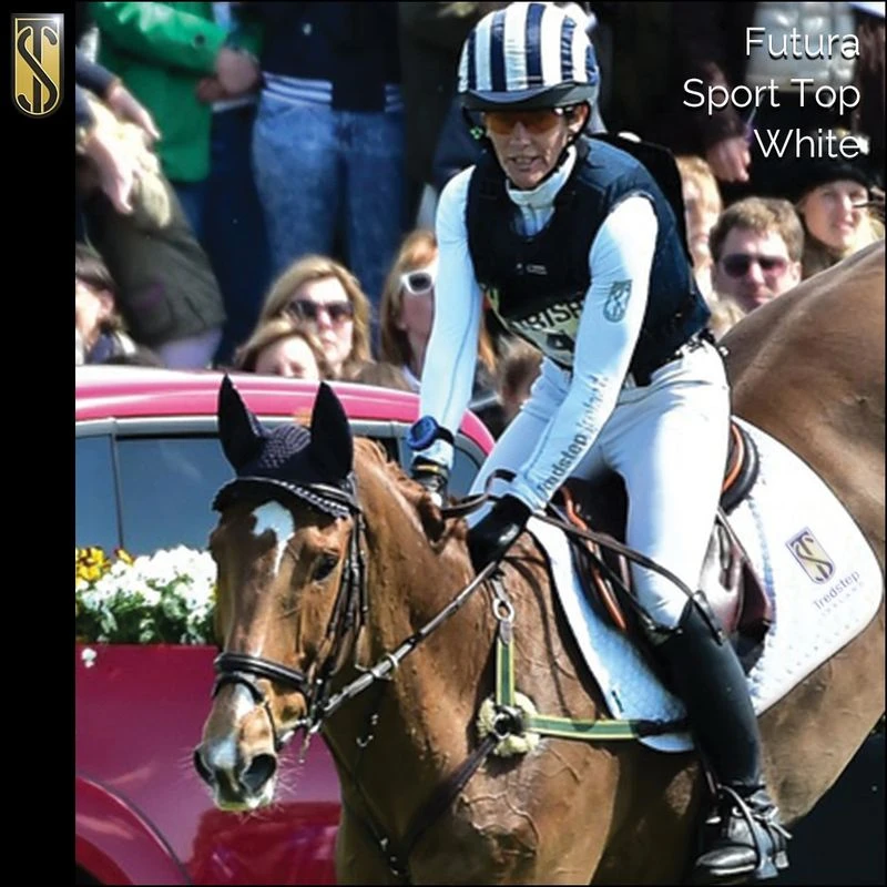 Tredstep Women's Futura Long Sleeve Sport Top - White - Image 2