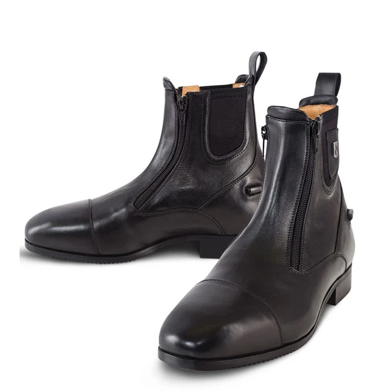Tredstep Medici II Double Zip Paddock Boot - Black