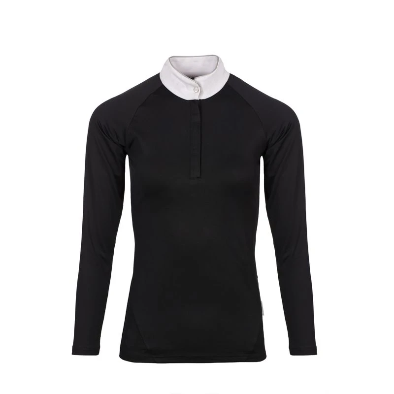 Horseware Women's Sara Long Sleeve Competition Shirt - Black