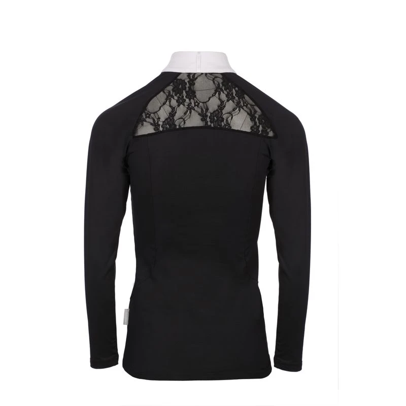 Horseware Women's Sara Long Sleeve Competition Shirt - Black - Image 2