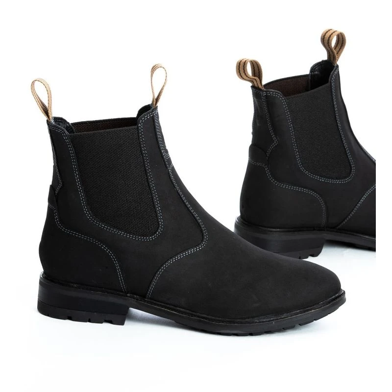 Tredstep Spirit Pull On Short Country Boot - Black